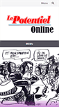 Mobile Screenshot of lepotentielonline.net